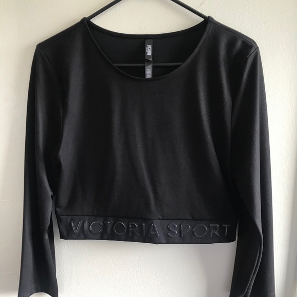 🖤 Victoria Secret Sport Black fitted shirt🖤 - Picture 3 of 6